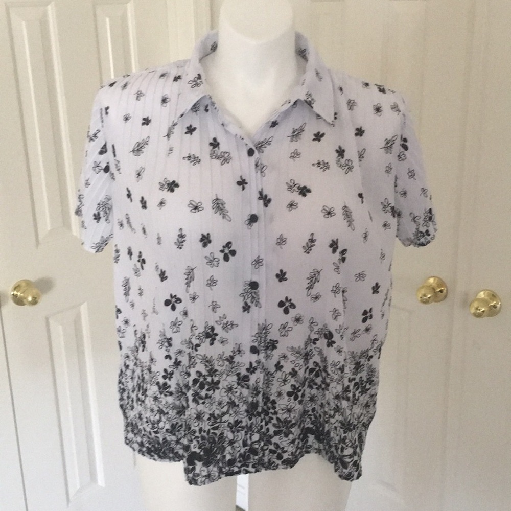 Christopher & Banks Button Down Top